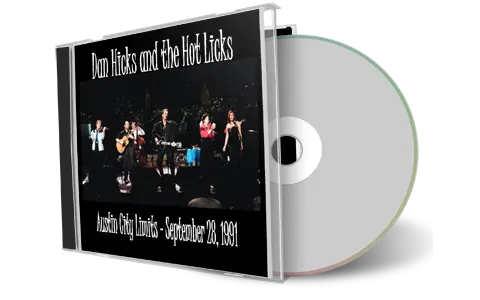 Artwork Cover of Dan Hicks 1991-09-28 CD Austin Soundboard