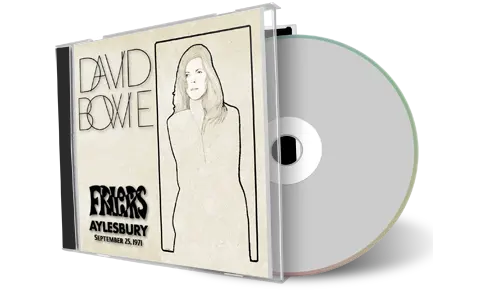 Artwork Cover of David Bowie 1971-09-25 CD Aylesbury Friars Club 1971 Audience