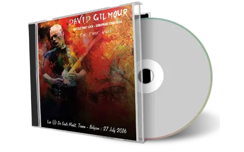 Artwork Cover of David Gilmour 2016-07-27 CD Tienen Audience