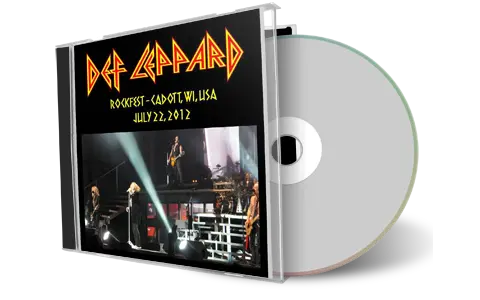 Artwork Cover of Def Leppard 2012-07-22 CD Cadott Audience