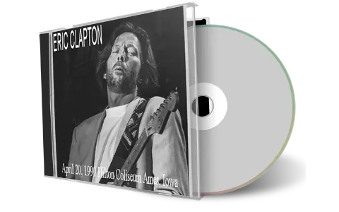 Artwork Cover of Eric Clapton 1990-04-20 CD Ames Audience
