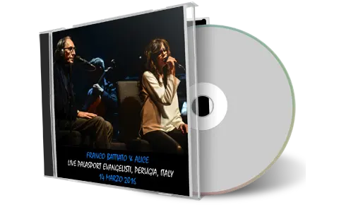 Artwork Cover of Franco Battiato 2016-03-14 CD Perugia Audience