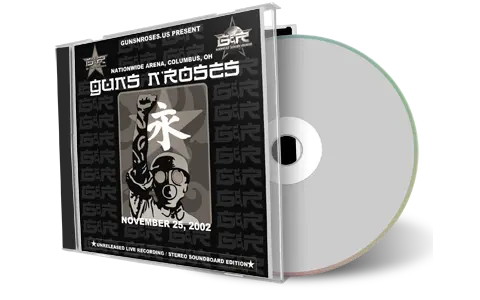 Artwork Cover of Guns N Roses 2002-11-25 CD Columbus Soundboard