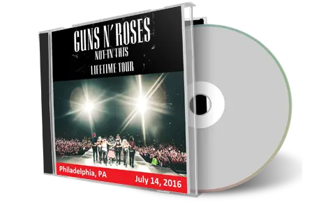 Artwork Cover of Guns N Roses 2016-07-14 CD Philadelphia Audience
