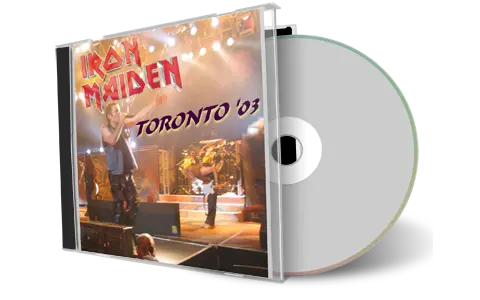 Artwork Cover of Iron Maiden 2003-08-03 CD Toronto Audience