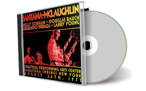 Artwork Cover of John McLaughlin and Carlos Santana 1973-08-26 CD Saratoga Springs Soundboard