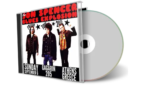 Artwork Cover of Jon Spencer Blues Explosion 2015-09-06 CD Athens Audience