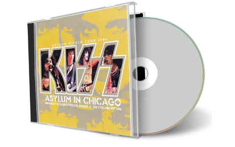 Artwork Cover of KISS 1986-01-17 CD Chicago Audience