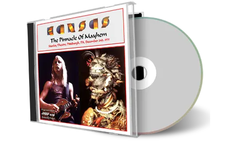 Artwork Cover of Kansas 1975-12-02 CD Pittsburgh Soundboard