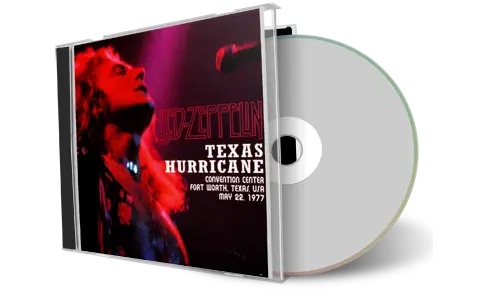Artwork Cover of Led Zeppelin 1977-05-22 CD Fort Worth Soundboard