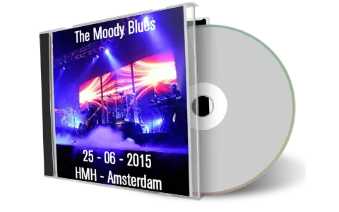 Artwork Cover of Moody Blues 2015-06-25 CD Amsterdam Audience