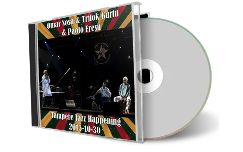 Artwork Cover of Omar Sosa and Trilok Gurtu and Paolo Fresu 2015-10-30 CD Tampere Soundboard