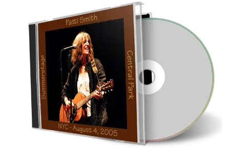 Artwork Cover of Patti Smith 2005-08-04 CD New York City Audience