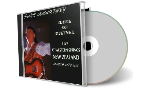 Artwork Cover of Paul McCartney 1993-03-27 CD Auckland Audience