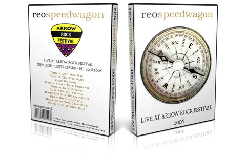 Artwork Cover of REO Speedwagon 2008-06-15 DVD Arrow Rock Festival Audience