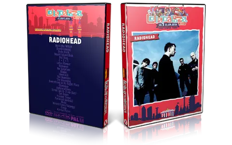 Artwork Cover of Radiohead 2016-09-11 DVD Lollapalooza Berlin Proshot