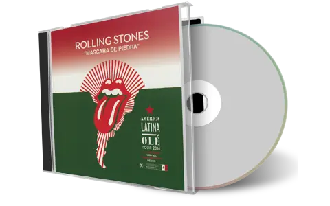 Artwork Cover of Rolling Stones 2016-03-17 CD Mexico City Soundboard