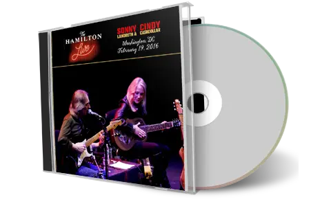 Artwork Cover of Sonny Landreth and Cindy Cashdollar 2016-02-19 CD Washington Audience
