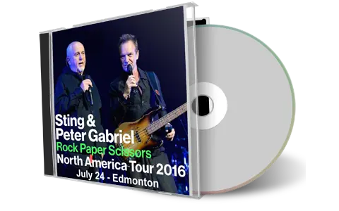 Artwork Cover of Sting and Peter Gabriel 2016-07-24 CD Edmonton Audience