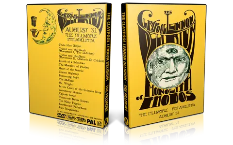 Artwork Cover of The Claypool Lennon Delirium 2016-08-31 DVD Philadelphia Proshot