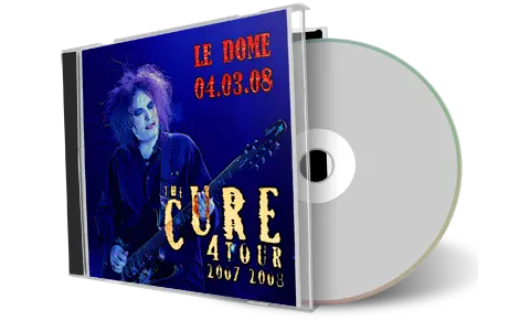 Artwork Cover of The Cure 2008-03-04 CD Marseille Audience