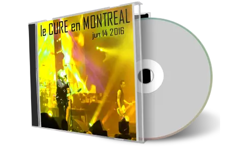 Artwork Cover of The Cure 2016-06-14 CD Montreal Audience