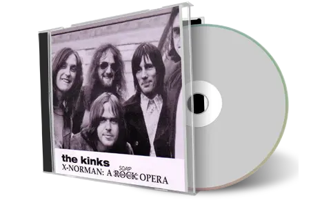 Artwork Cover of The Kinks 1975-04-20 CD Philadelphia Soundboard