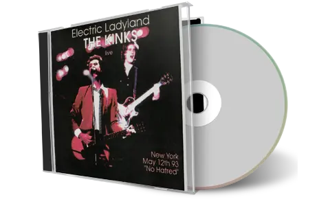Artwork Cover of The Kinks 1993-05-12 CD New York City Soundboard