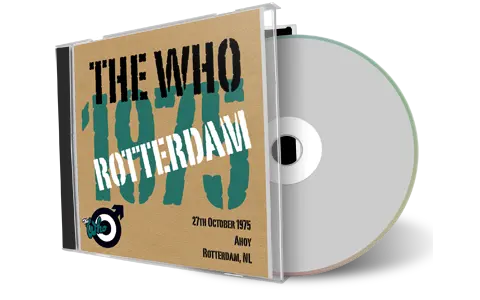 Artwork Cover of The Who 1975-10-27 CD Rotterdam Audience