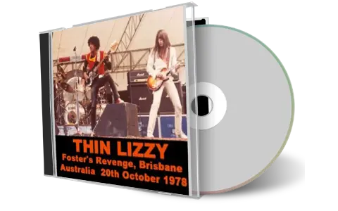 Artwork Cover of Thin Lizzy 1978-10-20 CD Briabane Audience
