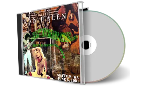Artwork Cover of Van Halen 1981-06-06 CD Seattle Audience