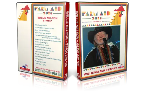 Artwork Cover of Willie Nelson 2016-09-17 DVD Farm Aid Proshot