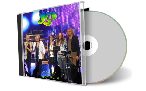 Artwork Cover of Yes 2016-08-14 CD Albany Audience