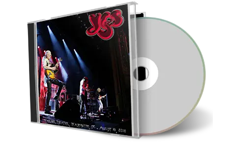 Artwork Cover of Yes 2016-08-16 CD Washington Audience