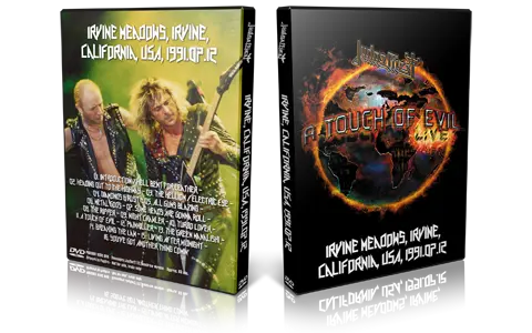 Artwork Cover of Judas Priest 1991-07-12 DVD Irvine Proshot