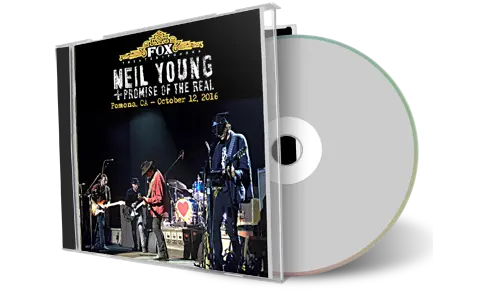 Artwork Cover of Neil Young 2016-10-12 CD Fox Pomona Audience