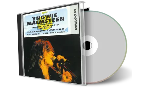 Artwork Cover of Yngwie Malmsteen 1994-05-23 CD Milan Audience